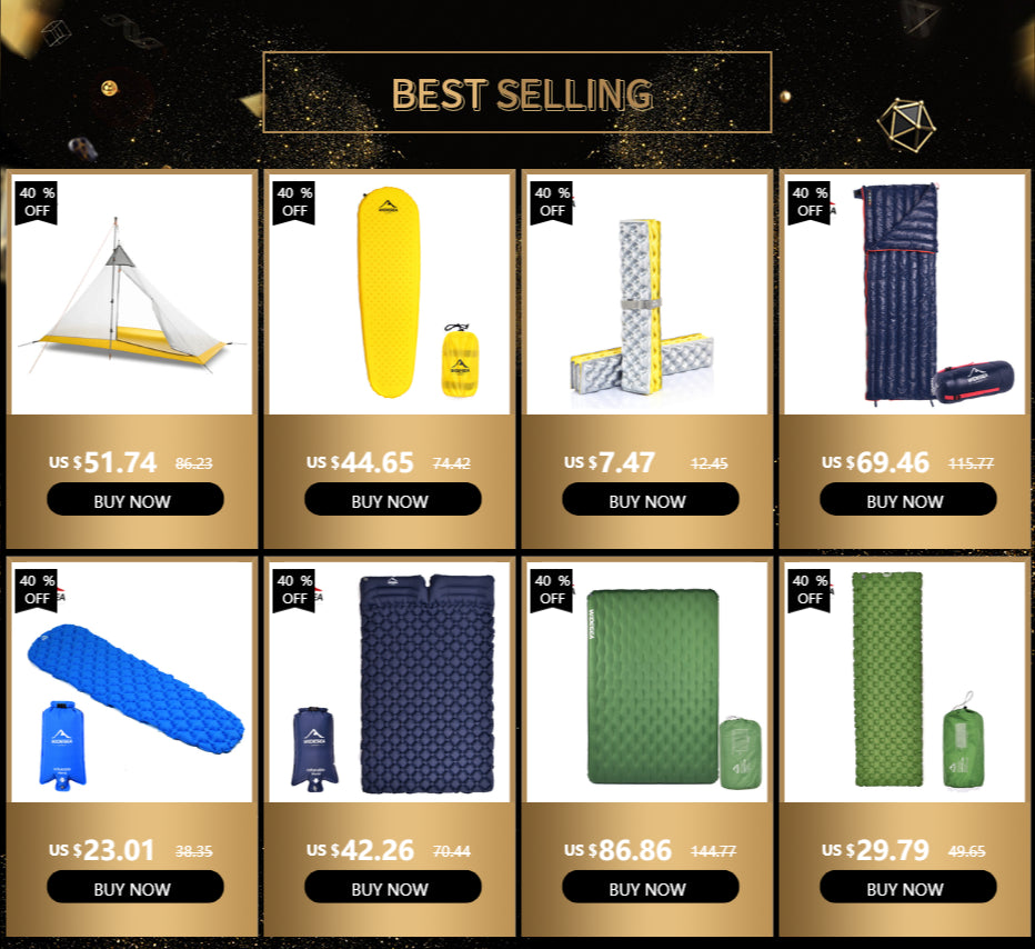 Widesea Portable Camping Mat – Waterproof Foam Sleeping Pad for Travel & Trekking